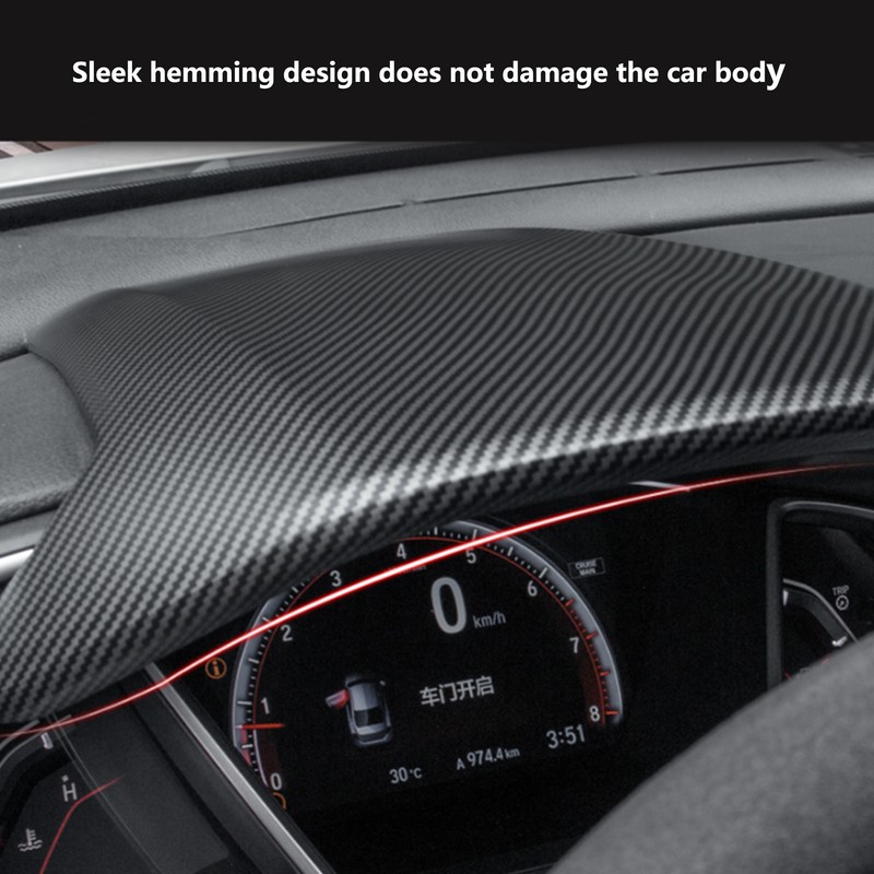 Dashboard Frame Steering Wheel Center Console Protector Replacement for Honda