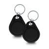 HUXGO, Model HXA67R B, RFID Key Fob Set, 2 Pieces,