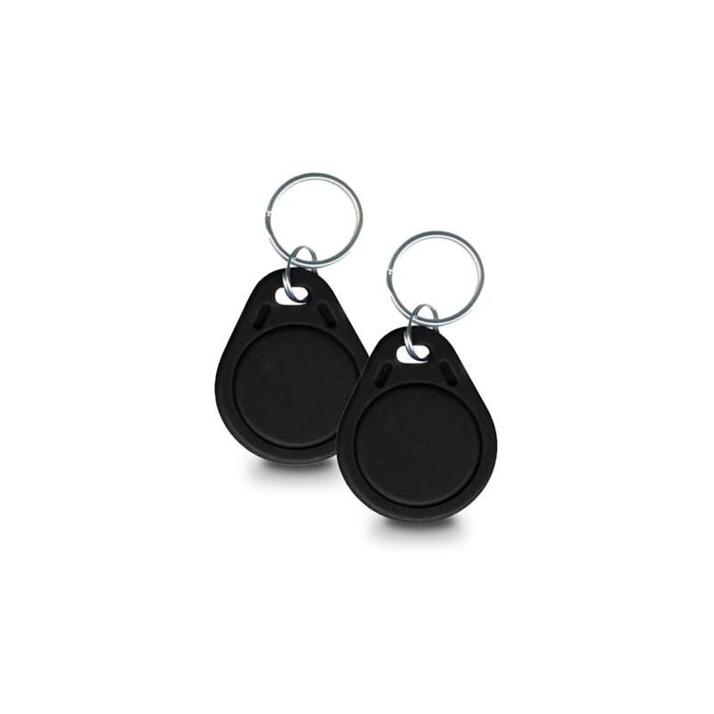 HUXGO, Model HXA67R B, RFID Key Fob Set, 2 Pieces,