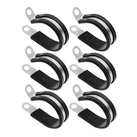HXH 18PCS 1-1/4 Inch Cushion Clamp（Accessories Included）, Premium Stainless Steel with Enhanced Insulation for Critical Connections