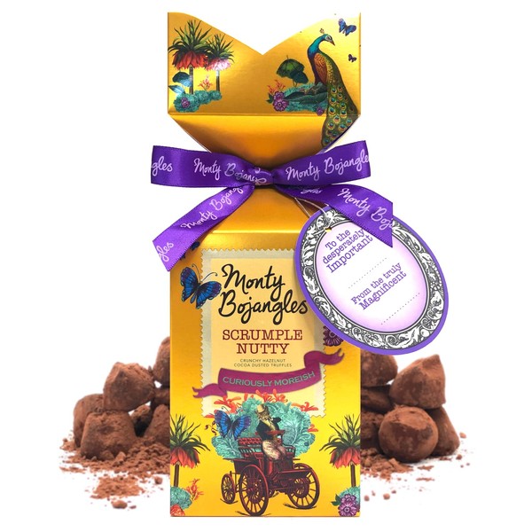 Monty Bojangles Scrumple Nutty Cocoa Dusted Truffles | Truffles in Gift Box, 150g