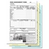 Cherry Carbonless NCR Risk Assessment Form Triplicate Book A4 50