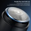 Mini Electric Beard Trimmer for Men Rechargeable Portable Travel Pocket