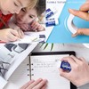 Erasers, Pack of 40 Plastic Mini White Text Erasers, Eraser