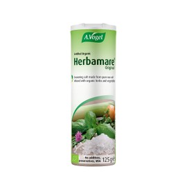 A.Vogel Herbamare Original Seasoning Salt | Sea Salt with 12 Different Fresh Organic Vegetables & Herbs| Add Flavour to Cooking | 125g