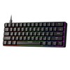 Newmen GM611 Mechanical Keyboard,LED Rainbow Backlit Gaming Wired Keyboard Compact