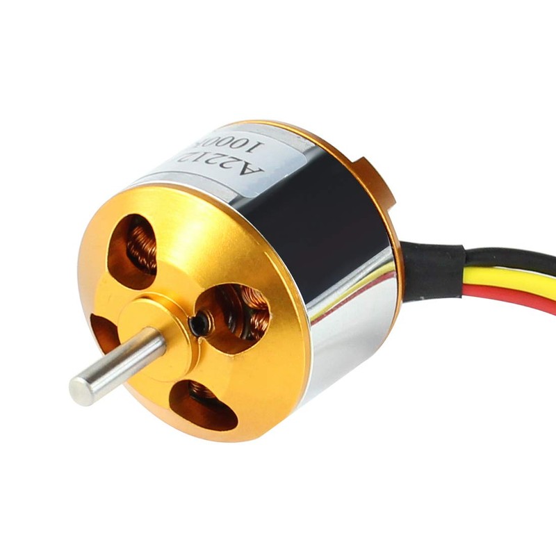 QWinOut A2212 1000KV Brushless Outrunner Motor 13T with 3.5mm Male