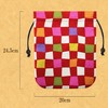 [LamPlanning] Poitto Goshuin Book Bag Drawstring Bag Bag Case Red