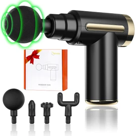 Massage Gun, Muscle Percussion Massager with 6 Speeds, Quiet Hand Massager, Massage Gun for Shoulder, Body, Back Relaxation, Portable Massager