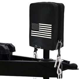 RV Electric Tongue Jack Cover, 600D Oxford Fabric Waterproof Protective, Travel Trailer Accessories for Outside Protection, Universal Trailer Jack Protective Cover for Outside RV Parts RV Accessories.