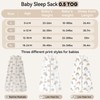 Unnivoll Baby Sleep Sack 6-12 Months 3 Pack 100% Cotton