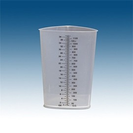Graduated Plastic Tripour 1200cc - Item Number 1150 EA - 1 Each / Each