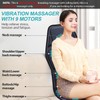AIVEISI Massage Seat Cushion Pad with Heat 9 Massage Style