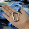 TITECOUGO Carabiner, Small, Multi-functional, Backpack, Small Items, Stylish, Aluminum, D