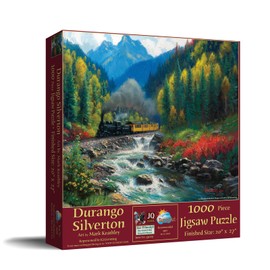 SUNSOUT INC - Durango Silverton - 1000 pc Jigsaw Puzzle by Artist: Mark Keathley - Finished Size 20" x 27" - MPN# 53009