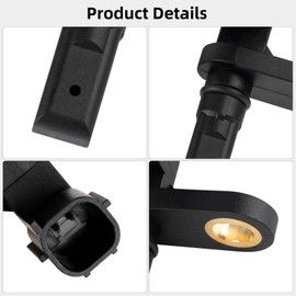 OVANOH Set of 4 ABS Wheel Speed Sensor Compatible with Toyota Tundra 2007-2017 Sequoia 2008-2017 Front+Rear Driver+Passenger ABS Sensor 895420C020 89542-0C020 SU10122