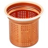 Belca SP-220 Drainage Outlet Garbage Basket for Sinks, Copper Garbage