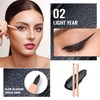 OULAC Black Eyeliner Waterproof, Smudge-proof Matte Eye Liner Pen Lasts