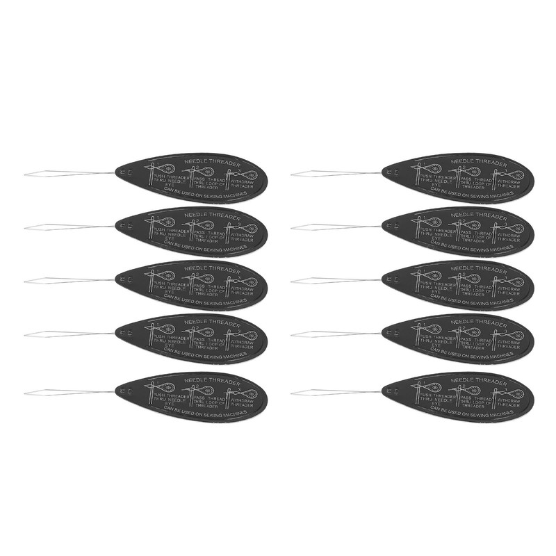 20 PCS Needle Threaders DIY Plastic Material Reliable Sturdy Portable
