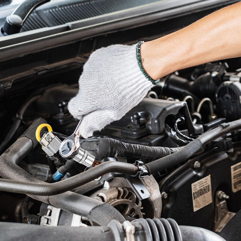 sourcing map 2pcs 1/4" Hex Bit Socket 1/4" Square Drive