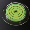 Acrylic Large Flanged Circular Angle Spirit Bubble Degree Level (Green