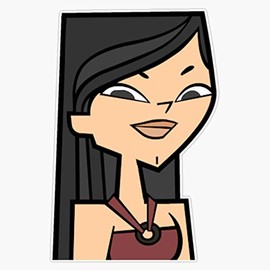 Leyland Designs Total Drama - Heather Sticker Outdoor Rated Vinyl Sticker Decal for Windows, Bumpers, Laptops or Crafts 5"