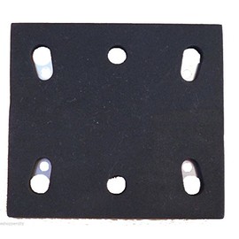 Mutitoolpro Replacement 1/4 Sheet Sander PSA Pad Backing Plate For Makita 158324-9 BO4556 Finish Replacement PSA Backing Makita BO4556 Fishing Sander 14000OPM (Pack of 1)