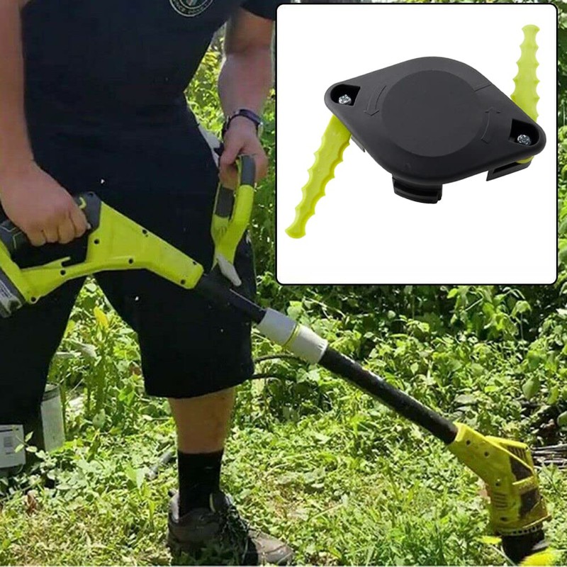 Bladed Trimmer Head for Ryobi ACFHRL2 Polycarbonate 18V 24V Strimmers