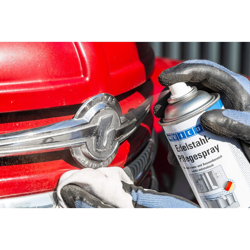 WEICON Stainless Steel Care Spray 400 ml Effective Stainless Steel