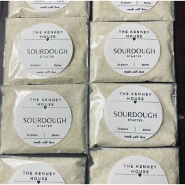 The kenney house 20g Dehydrated Sourdough starter, Natural Yeast, For Homemade Bread Making
