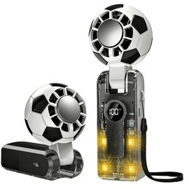2026 World Cup Handheld Fan-Portable Handheld Turbo Fan with Ice Cooling