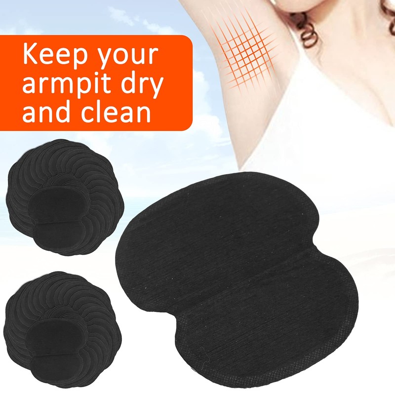 60 pieces underarm sweat pads for women and men, armpit