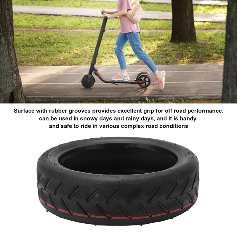8 1/2x2 Electric Scooter Rubber Tire Replacement Tubeless Tire for