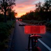 Red Reflector Rear Pannier Rack Attachment Bicycle Rear Reflector Attachment