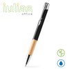 iulias Freude schenken! Metal Ballpoint Pen with Bamboo Handle I