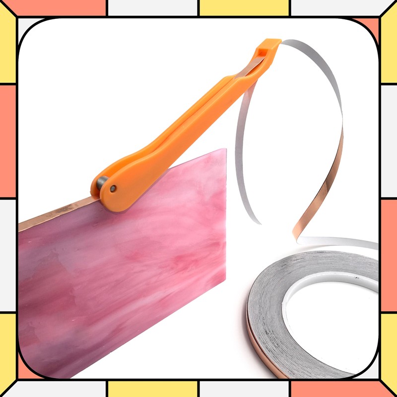 7/32" Copper Foil Hand Foiler, Hand Foiler for Stained Glass,