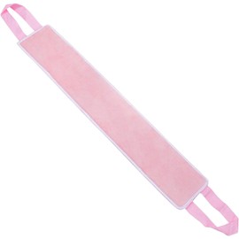 Vaguelly Banda de Fibra Rosa y Previene Manchas de Bronceado Espalda Aplicador Que Distribuye Loción de Forma Uniforme Manos