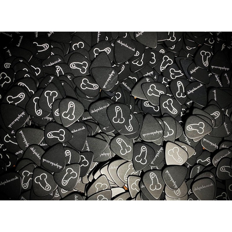 Glow In The Dark Novelty Guitar Picks- Celluloid Electric &