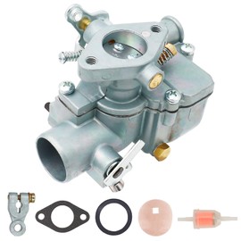 VergasRetor Carburetor 251234R91 fits for Farmall IH Cub Tractor 154 184 185 C60 Early Cub LoBoy Engines SN 312389 with Choke Lever Gasket, OE# 251234R92 71523C92 405004R91