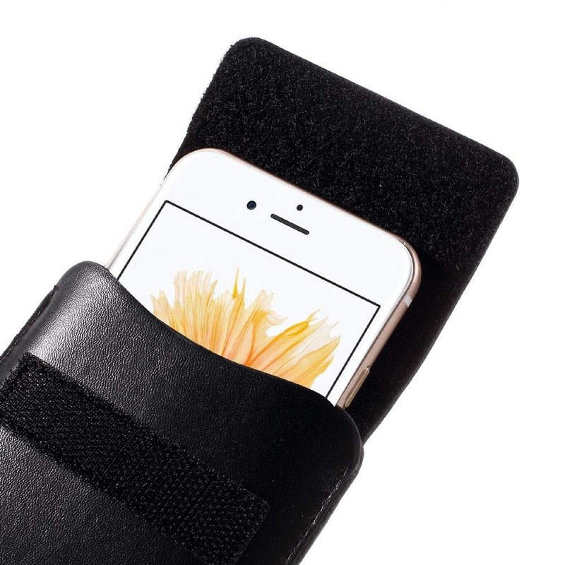 DFV mobile - Belt Case Cover Vertical Double Pocket for