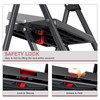 TOOLF 3 Step Ladder, Folding Step Stool with Anti-Slip Wide
