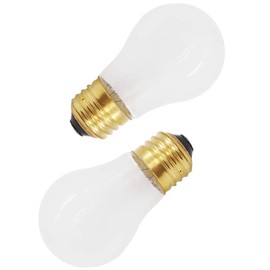 AMI PARTS 8009 Oven Light Bulb 40w 130v E26 Specially Designed to Withstand Extreme Temperatures Often Used to Light The Inside of Oven, Stove, Refrigerator, Microwave. Incandescent (2pcs)