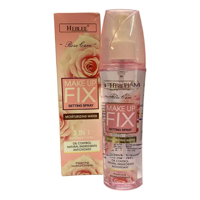 Fijador De Maquillaje Rosas 3 En 1 160ml Tono Del