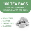 HANDPICK, Holy Basil Tea Bags (100 Count) Caffeine Free, Non-GMO