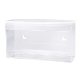 Disposable Storage Box Holder Acrylic Wall Mount Disposable Dispenser for Tissue Dispenser 5” Deep