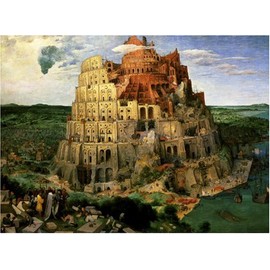 1000 Piece Tower of Babel (Pieter Brugel) [World's Smallest Jigsaw] TW-1000-803