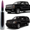 VMS RACING Chrome Pink Tip Bullet Antenna for Chevy Silverado