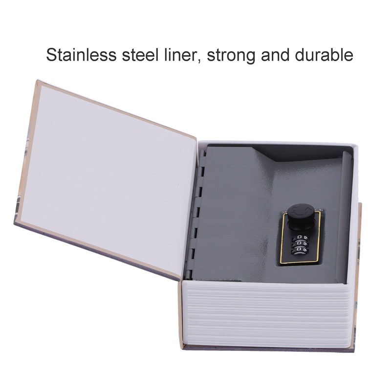 Safe Box Simulation Book Piggy Bank Dictionary Safe with Password