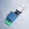 Taidda USB Relay Module, Sturdy Durable Lightweight Lcus1 USB Relay