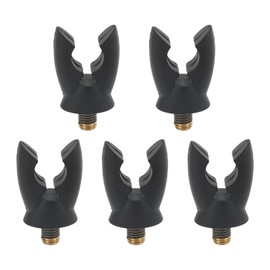 Fishing Rod Rest Head Prevent Slip Silicone Fishing Pole Grip Holder Bracket for Sea Fishing 5pcs